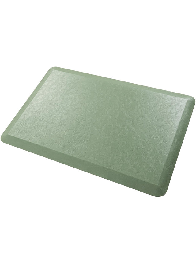 Anti-Fatigue Green 2' x 3' Comfort Standing Mat for Kitchen, Bath, Laundry Room, Office Colorful PVC Durable Non-Slip Water Resistant Spill Proof Rug Thick Rubber for Sale at Rug Engine