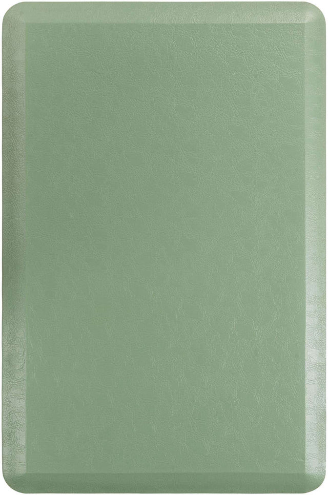 Anti-Fatigue Green 2' x 3' Comfort Standing Mat for Kitchen, Bath, Laundry Room, Office Colorful PVC Durable Non-Slip Water Resistant Spill Proof Rug Thick Rubber for Sale at Rug Engine