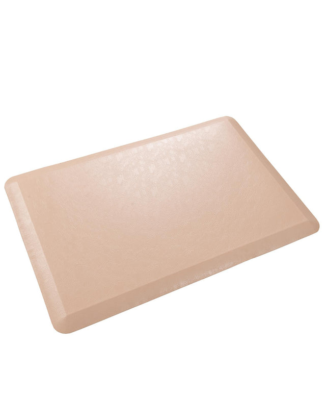 Anti-Fatigue Beige 2' x 3' Comfort Standing Mat for Kitchen, Bath, Laundry Room, Office Colorful PVC Durable Non-Slip Water Resistant Spill Proof Rug Thick Rubber for Sale at Rug Engine