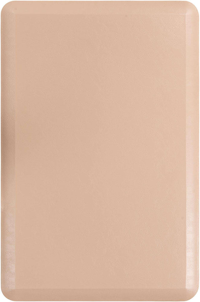 Anti-Fatigue Beige 2' x 3' Comfort Standing Mat for Kitchen, Bath, Laundry Room, Office Colorful PVC Durable Non-Slip Water Resistant Spill Proof Rug Thick Rubber for Sale at Rug Engine