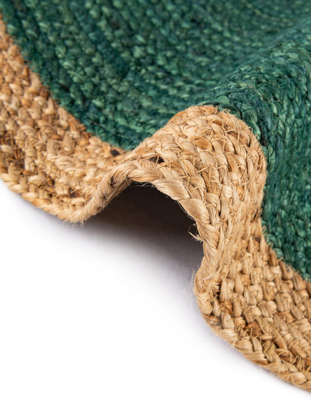 Seasonal Festive Green 7' 1 x 7' 1 Christmas Tree Skirt Round Area Rug 100% Jute All Natural Eco-Friendly Holiday Carpet Mat for Under Christmas Trees for Sale at Rug Engine