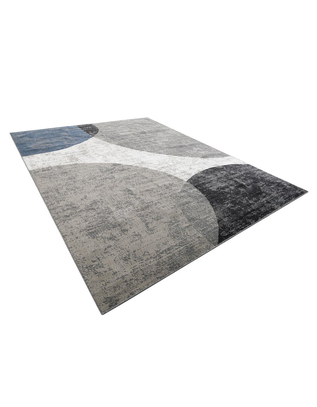 Multicolor 10' x 13' 1 Norge Rectangle Area Rug 100% Polypropylene Easy Clean Non Shed Stain Resistant Modern Carpet for Home Interior Design for Sale at Rug Engine