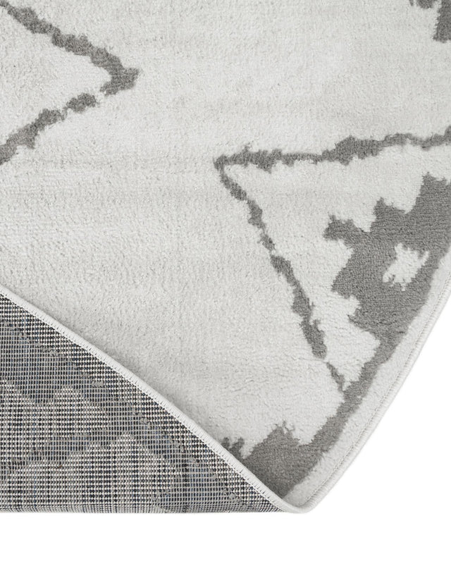 Ivory 10' x 10' Norge Round Area Rug 100% Polypropylene Easy Clean Non Shed Stain Resistant Modern Carpet for Home Interior Design for Sale at Rug Engine