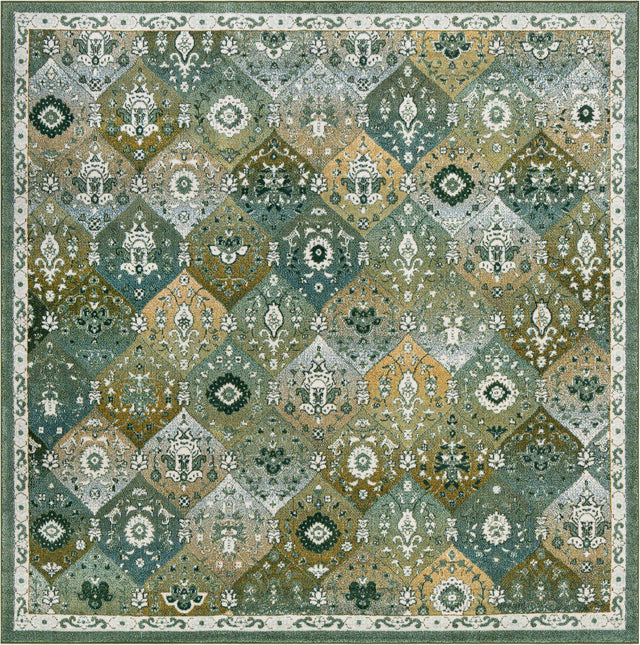 Green 10' x 10' Penrose Square Area Rug