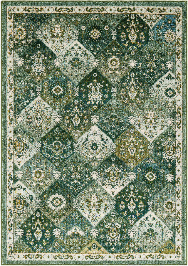 Green 5' 3 x 7' 1 Penrose Rectangle Area Rug