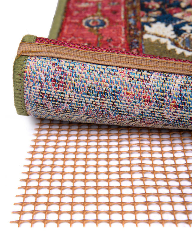 Brown 11' 10 x 11' 10 Outdoor Square Area Rug Pad Floor Protection Pad for Under Rugs & Carpet Weather Resistant for Patio, Deck, Terrace, Balcony, Porch