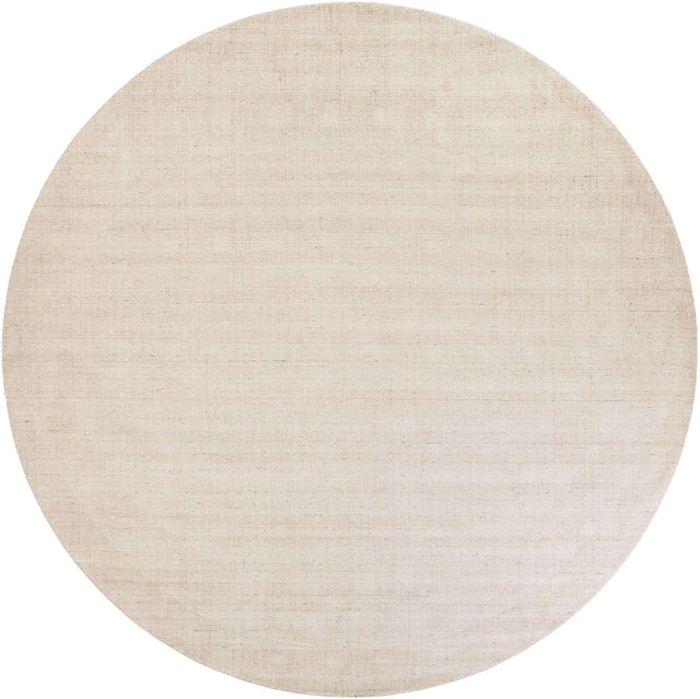 Vanilla Bean 12' x 12' Jill Zarin English Manor Round Area Rug 100% Premium Natural Wool Handwoven Carpet for Living Rooms, Office Space, Bedrooms, Dorms for Sale at Rug Engine