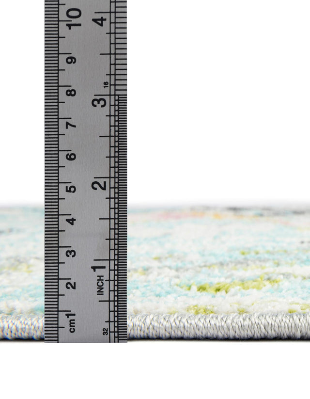 Multicolor 2' 2 x 6' 1 Whimsy Kids Runner Area Rug for Baby Nursery, Toddler Playroom, Bedrooms