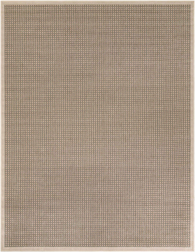 Brown 7' 10 x 10' Outdoor Border Rectangle Area Rug Weather Resistant for Patio, Deck, Terrace, Balcony, Porch 100% Polypropylene Classic Bordered Carpet for Sale at Rug Engine