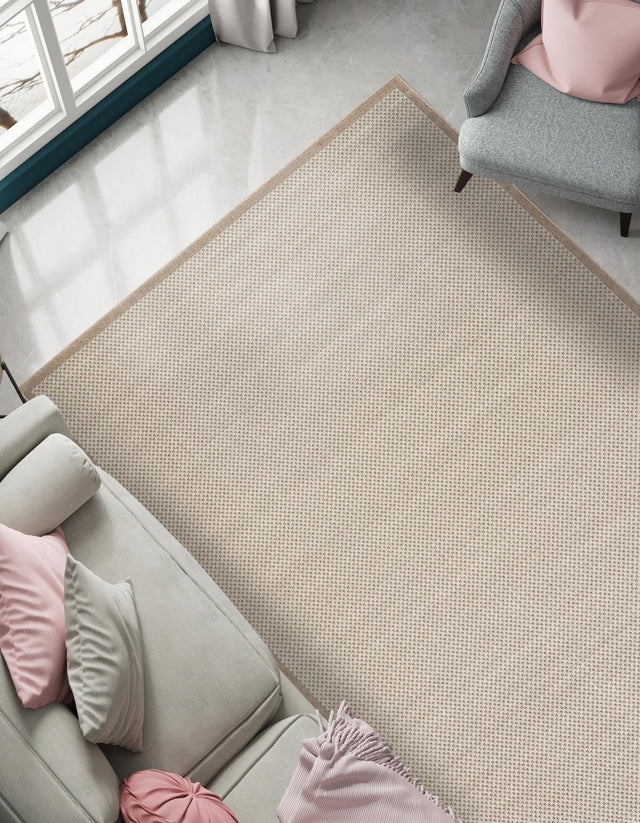 Beige 2' x 3' 1 Outdoor Border Rectangle Area Rug Weather Resistant for Patio, Deck, Terrace, Balcony, Porch 100% Polypropylene Classic Bordered Carpet for Sale at Rug Engine