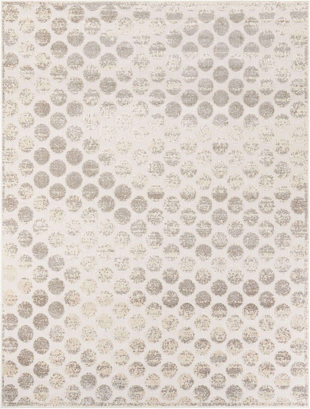 Beige and Ivory 7' 10 x 10' Sabrina Soto Outdoor Rectangle Area Rug Weather Resistant for Patio, Deck, Terrace, Balcony, Porch Durable Carpet for Exterior Home Design for Sale at Rug Engine