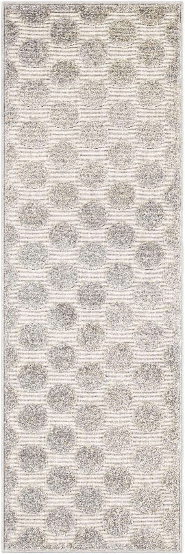 Gray 2' x 6' 1 Sabrina Soto Outdoor Runner Area Rug Weather Resistant for Patio, Deck, Terrace, Balcony, Porch Durable Carpet for Exterior Home Design for Sale at Rug Engine