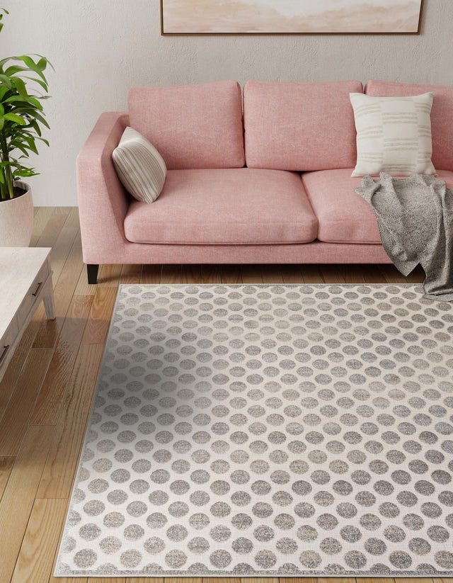 Gray 10' x 10' Sabrina Soto Outdoor Square Area Rug Weather Resistant for Patio, Deck, Terrace, Balcony, Porch Durable Carpet for Exterior Home Design for Sale at Rug Engine