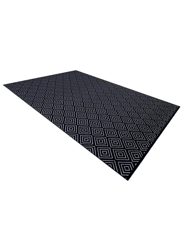 Navy Blue 10' x 14' 1 Sabrina Soto Outdoor Rectangle Area Rug Weather Resistant for Patio, Deck, Terrace, Balcony, Porch Durable Carpet for Exterior Home Design for Sale at Rug Engine