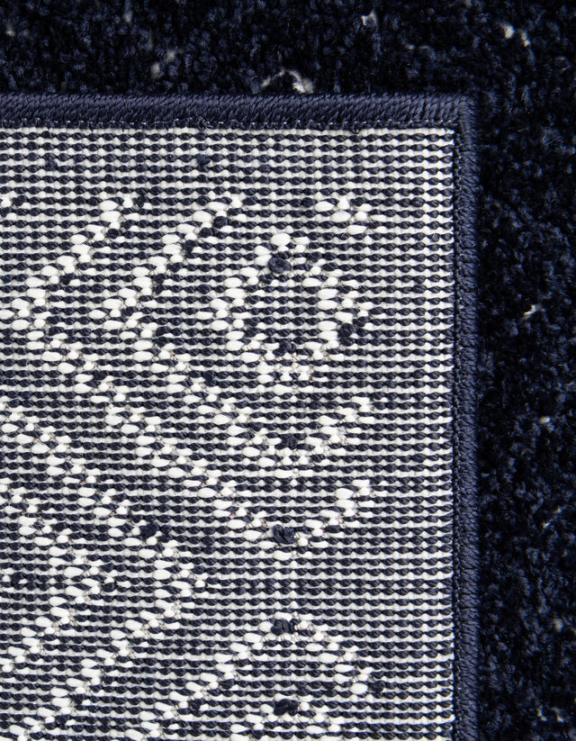 Navy Blue 2' 7 x 10' Sabrina Soto Outdoor Runner Area Rug Weather Resistant for Patio, Deck, Terrace, Balcony, Porch Durable Carpet for Exterior Home Design for Sale at Rug Engine