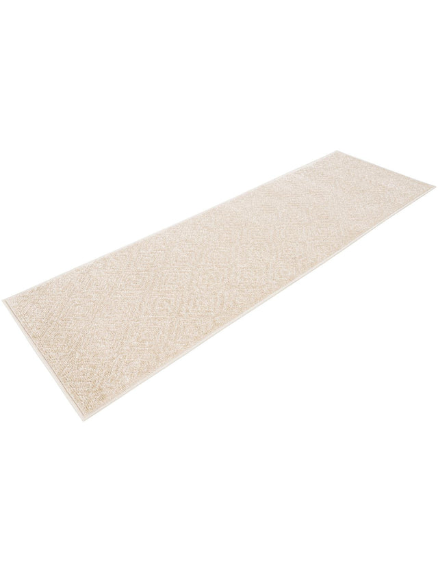 Beige 2' x 6' 1 Sabrina Soto Outdoor Runner Area Rug Weather Resistant for Patio, Deck, Terrace, Balcony, Porch Durable Carpet for Exterior Home Design for Sale at Rug Engine