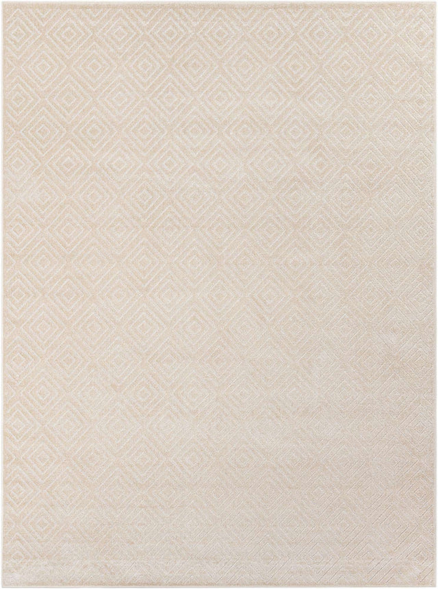 Beige 9' x 12' Sabrina Soto Outdoor Rectangle Area Rug Weather Resistant for Patio, Deck, Terrace, Balcony, Porch Durable Carpet for Exterior Home Design for Sale at Rug Engine