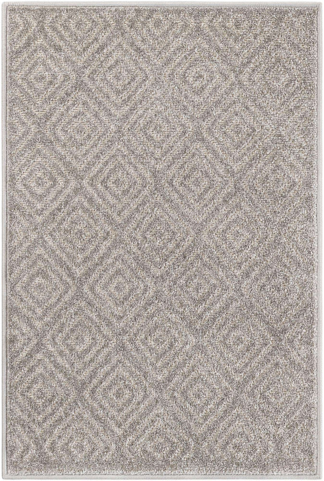 Gray 2' x 3' 1 Sabrina Soto Outdoor Rectangle Area Rug Weather Resistant for Patio, Deck, Terrace, Balcony, Porch Durable Carpet for Exterior Home Design for Sale at Rug Engine