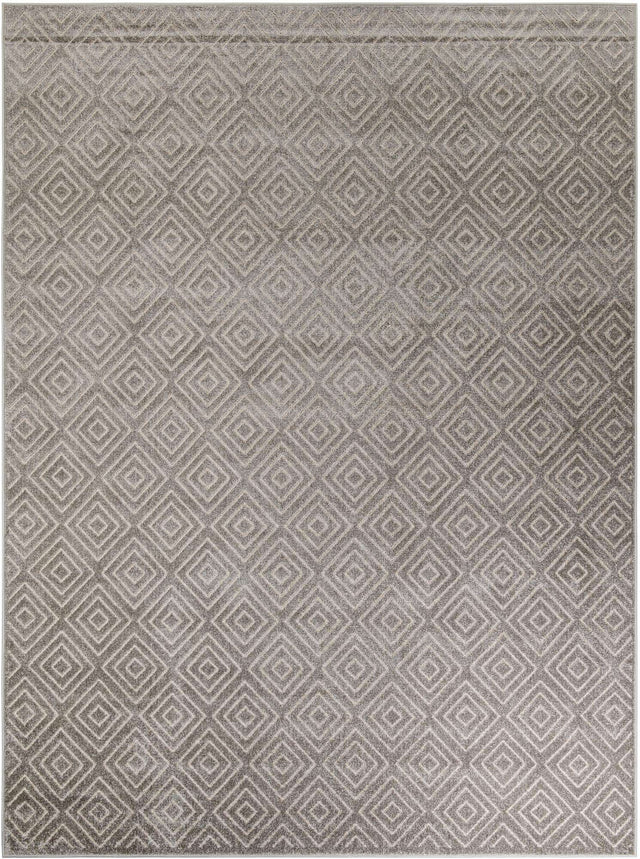 Gray 9' x 12' Sabrina Soto Outdoor Rectangle Area Rug Weather Resistant for Patio, Deck, Terrace, Balcony, Porch Durable Carpet for Exterior Home Design for Sale at Rug Engine