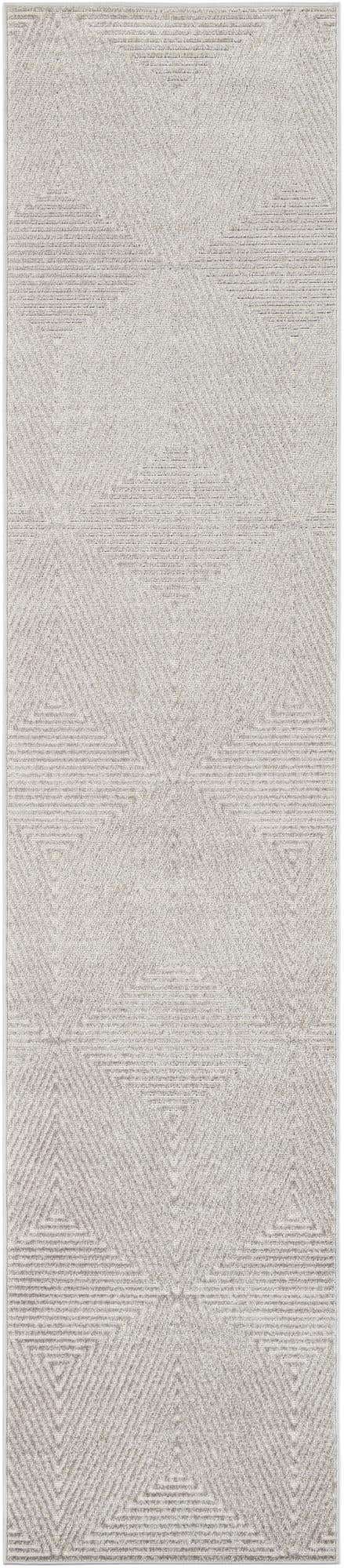 Gray 2' 7 x 12' Sabrina Soto Outdoor Runner Area Rug Weather Resistant for Patio, Deck, Terrace, Balcony, Porch Durable Carpet for Exterior Home Design for Sale at Rug Engine