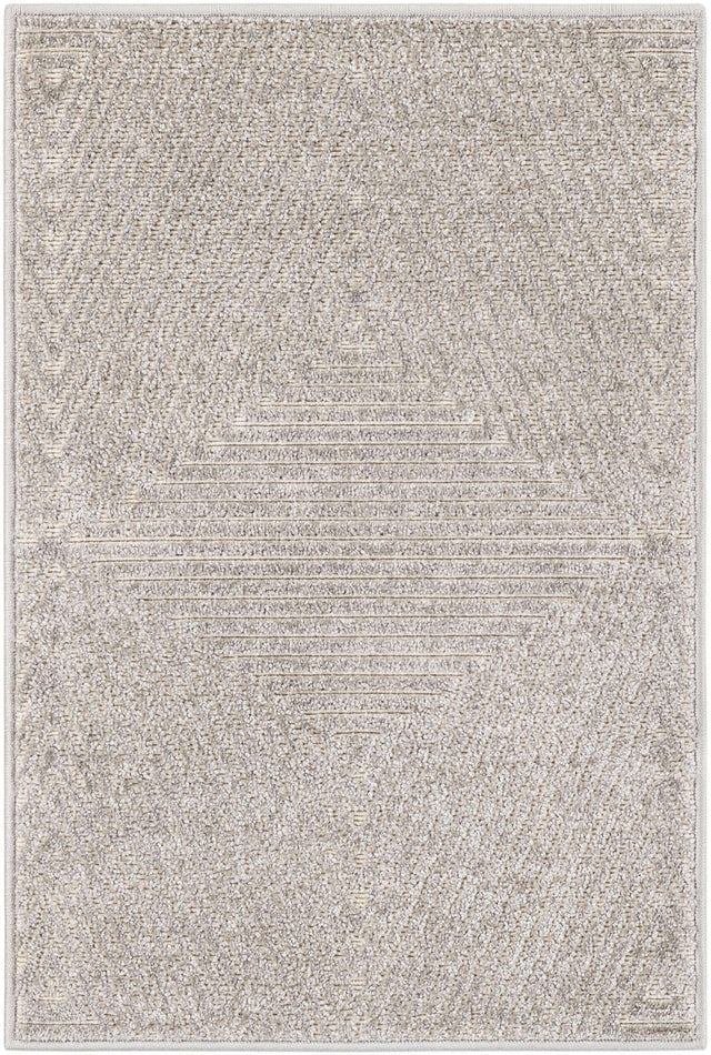 Gray 2' x 3' 1 Sabrina Soto Outdoor Rectangle Area Rug Weather Resistant for Patio, Deck, Terrace, Balcony, Porch Durable Carpet for Exterior Home Design for Sale at Rug Engine