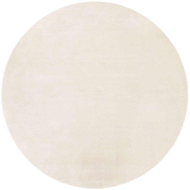 Beige 10' x 10' Sabrina Soto Outdoor Round Area Rug Weather Resistant for Patio, Deck, Terrace, Balcony, Porch Durable Carpet for Exterior Home Design for Sale at Rug Engine