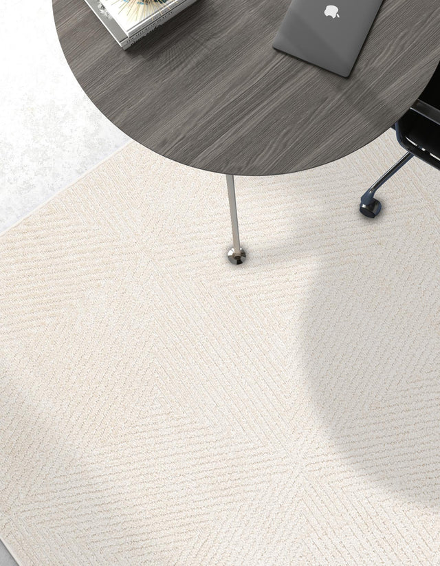 Beige 4' 1 x 6' 1 Sabrina Soto Outdoor Rectangle Area Rug Weather Resistant for Patio, Deck, Terrace, Balcony, Porch Durable Carpet for Exterior Home Design for Sale at Rug Engine