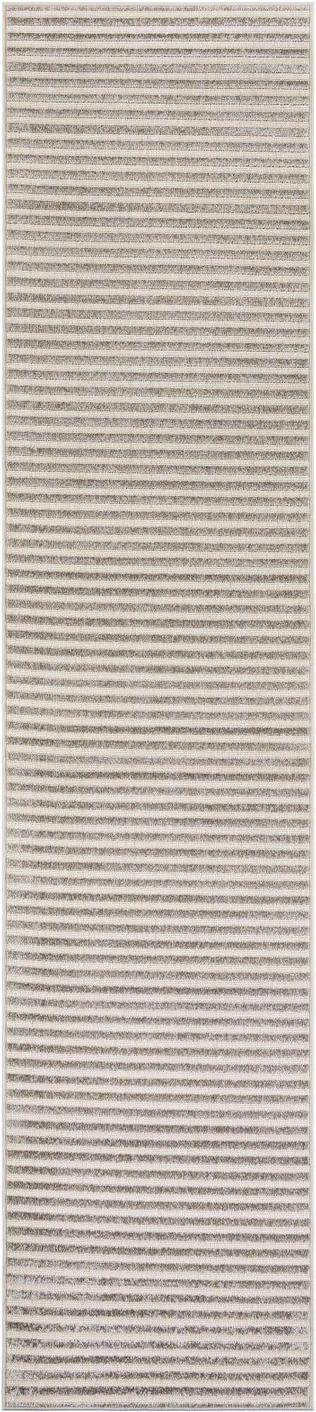 Gray 2' 7 x 12' Sabrina Soto Outdoor Runner Area Rug Weather Resistant for Patio, Deck, Terrace, Balcony, Porch Durable Carpet for Exterior Home Design for Sale at Rug Engine
