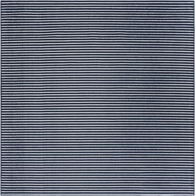 Navy Blue 10' x 10' Sabrina Soto Outdoor Square Area Rug Weather Resistant for Patio, Deck, Terrace, Balcony, Porch Durable Carpet for Exterior Home Design for Sale at Rug Engine