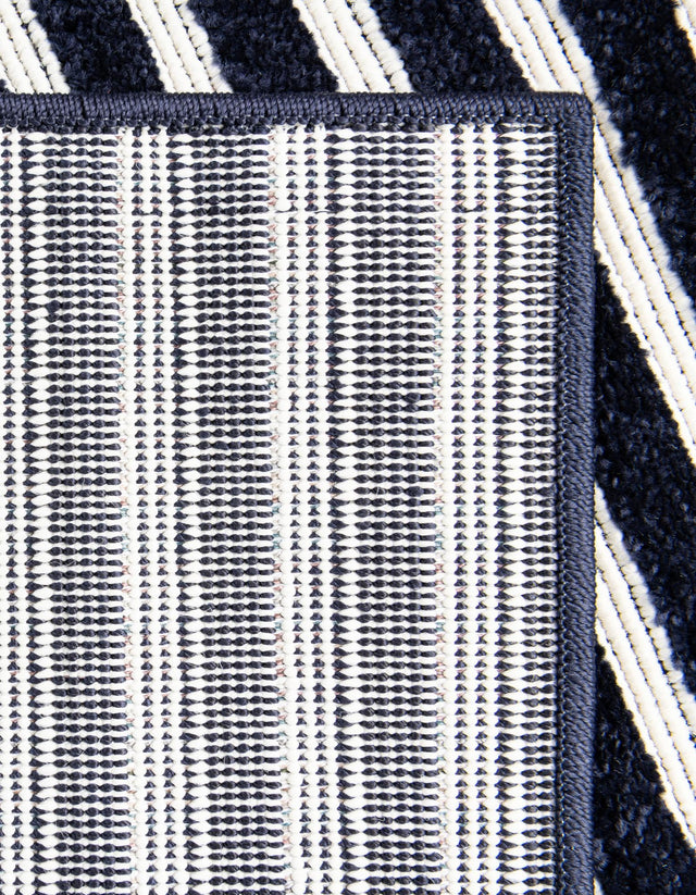 Navy Blue 2' x 3' 1 Sabrina Soto Outdoor Rectangle Area Rug Weather Resistant for Patio, Deck, Terrace, Balcony, Porch Durable Carpet for Exterior Home Design for Sale at Rug Engine