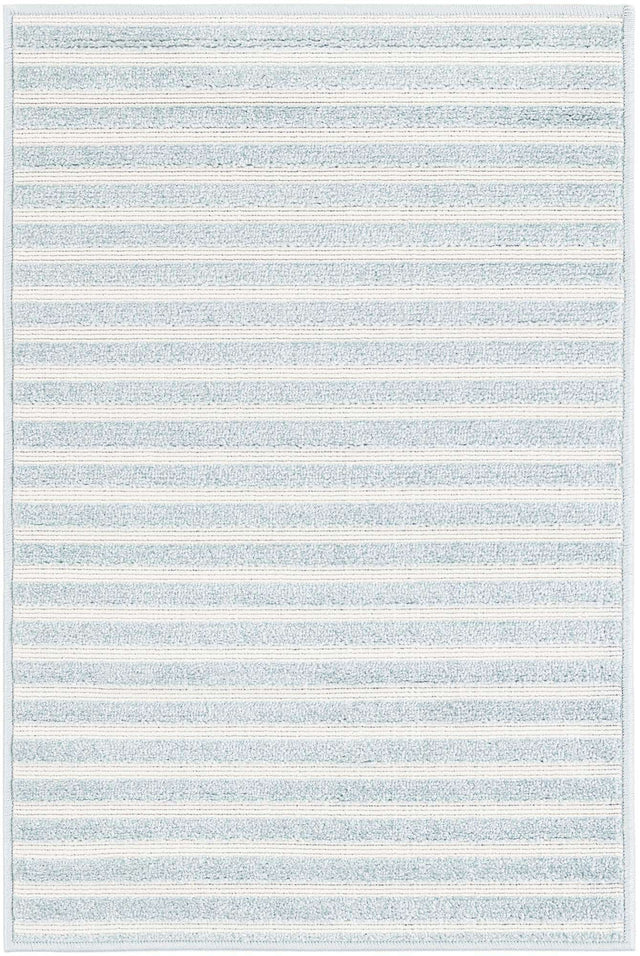 Light Blue 2' x 3' 1 Sabrina Soto Outdoor Rectangle Area Rug Weather Resistant for Patio, Deck, Terrace, Balcony, Porch Durable Carpet for Exterior Home Design for Sale at Rug Engine