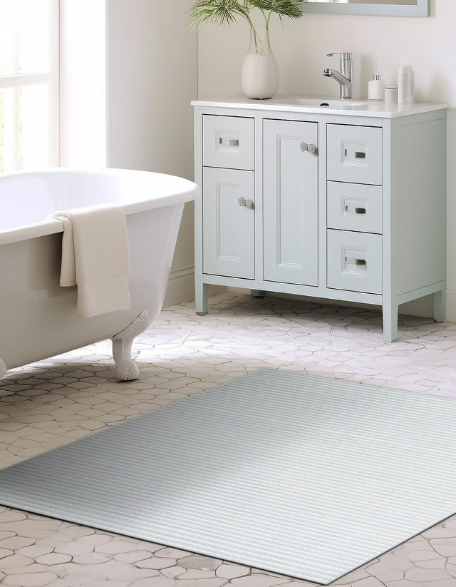 Light Blue 10' x 14' 1 Sabrina Soto Outdoor Rectangle Area Rug Weather Resistant for Patio, Deck, Terrace, Balcony, Porch Durable Carpet for Exterior Home Design for Sale at Rug Engine