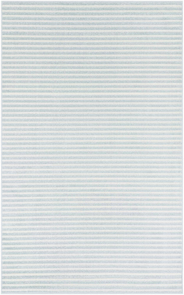 Light Blue 5' 1 x 8' Sabrina Soto Outdoor Rectangle Area Rug Weather Resistant for Patio, Deck, Terrace, Balcony, Porch Durable Carpet for Exterior Home Design for Sale at Rug Engine