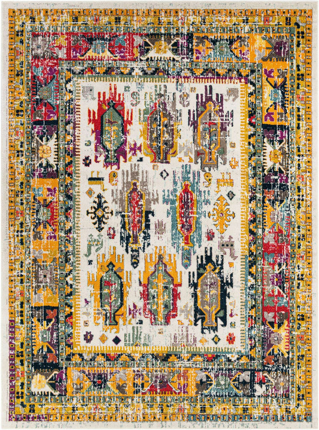 Ivory 9' x 12' Penrose Rectangle Area Rug