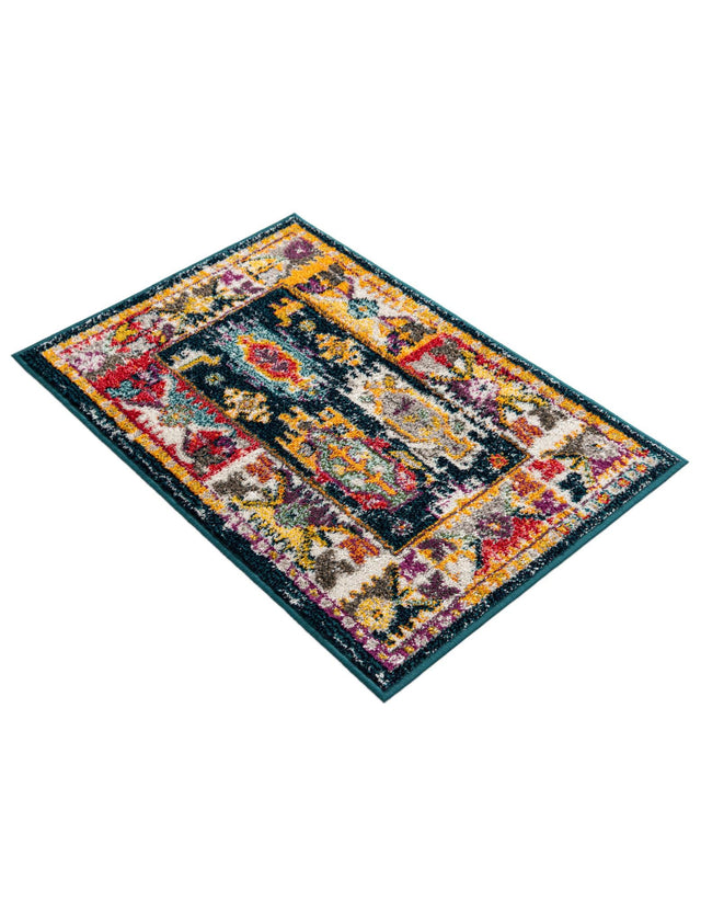 Navy Blue 2' x 3' 1 Penrose Rectangle Area Rug