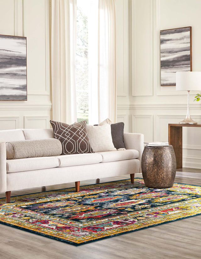 Navy Blue 2' x 3' 1 Penrose Rectangle Area Rug