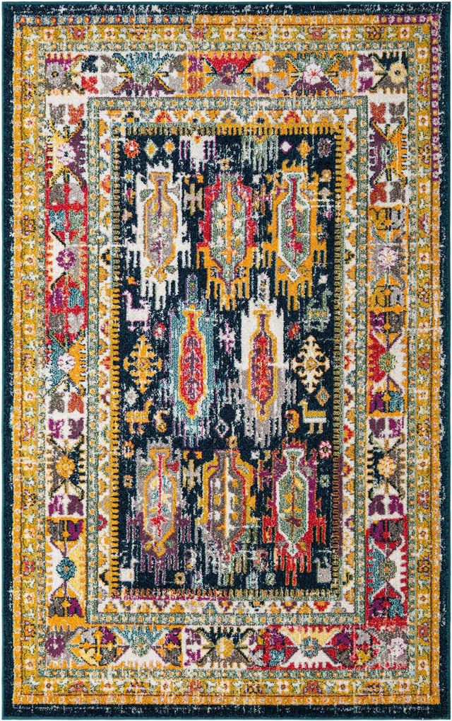 Navy Blue 5' 3 x 8' Penrose Rectangle Area Rug