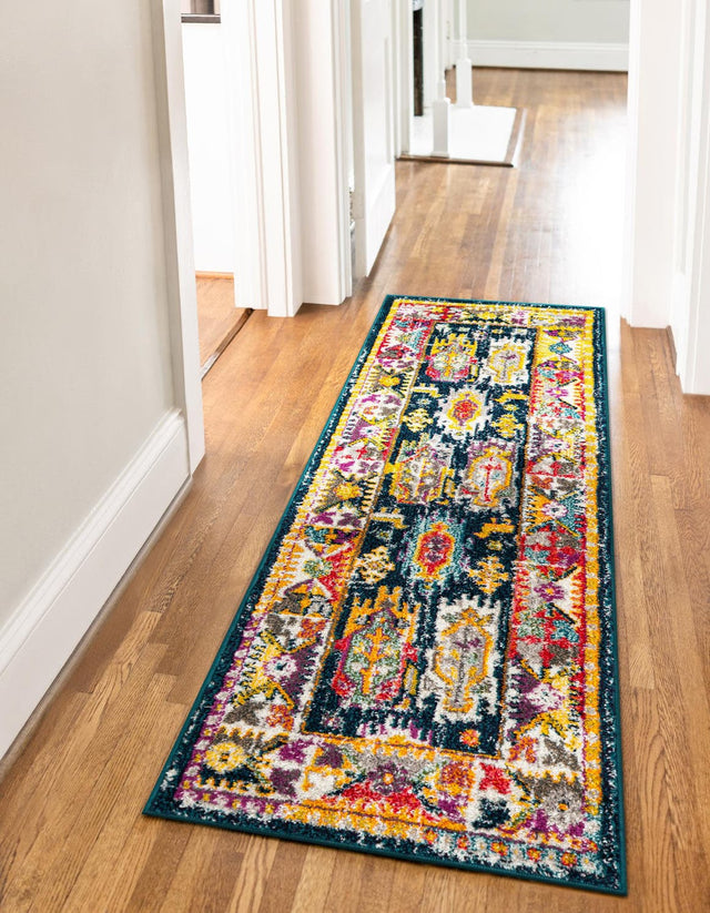 Navy Blue 2' x 8' Penrose Runner Area Rug