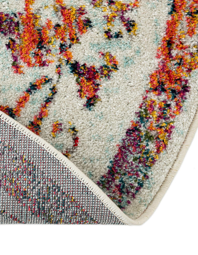 Ivory 10' x 10' Penrose Round Area Rug