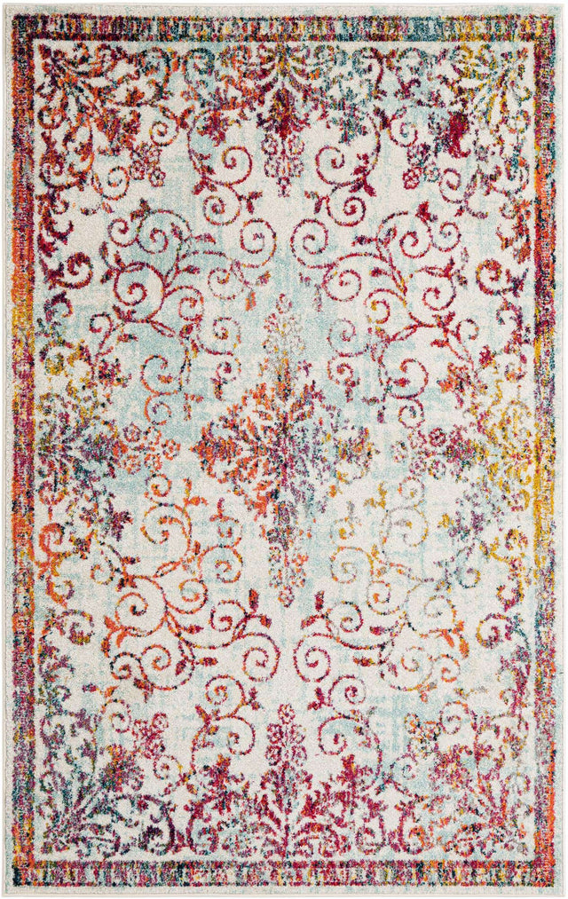 Ivory 5' 3 x 8' Penrose Rectangle Area Rug