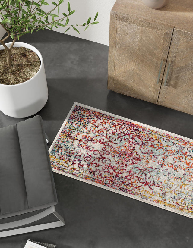 Ivory 2' x 8' Penrose Runner Area Rug