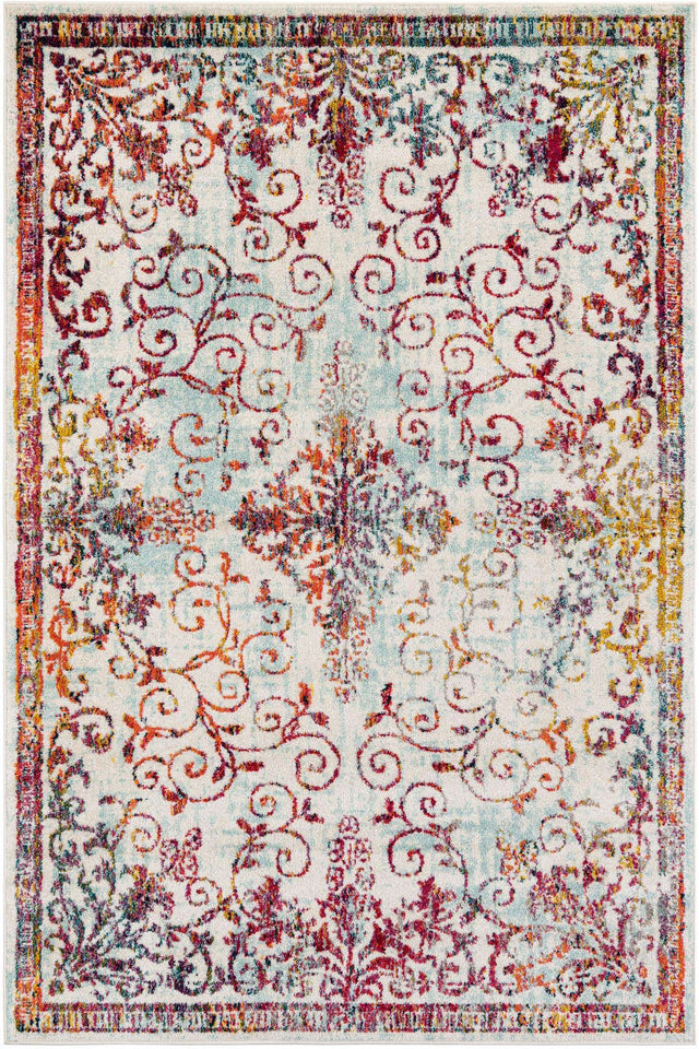 Ivory 6' 1 x 9' Penrose Rectangle Area Rug