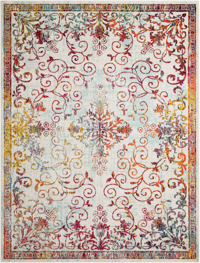 Ivory 9' x 12' Penrose Rectangle Area Rug