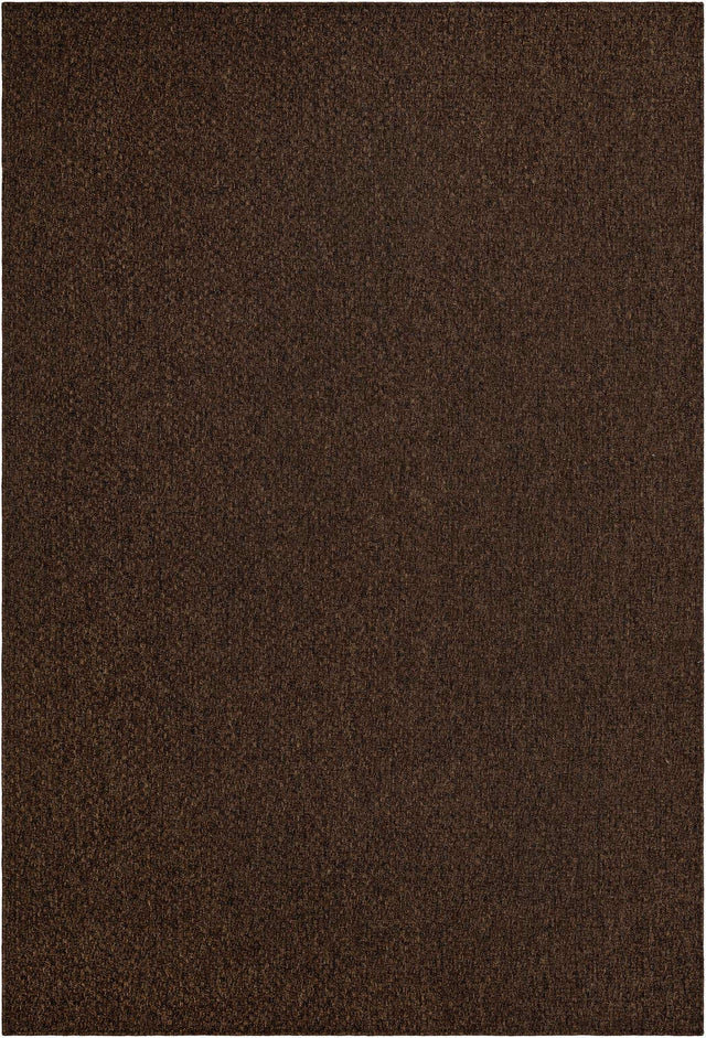 Brown 7' 1 x 10' Dunes Rectangle Area Rug 100% Polypropylene With Cotton Backing Carpet for Living, Dining, Office, Dorms, Bedrooms for Sale at Rug Engine