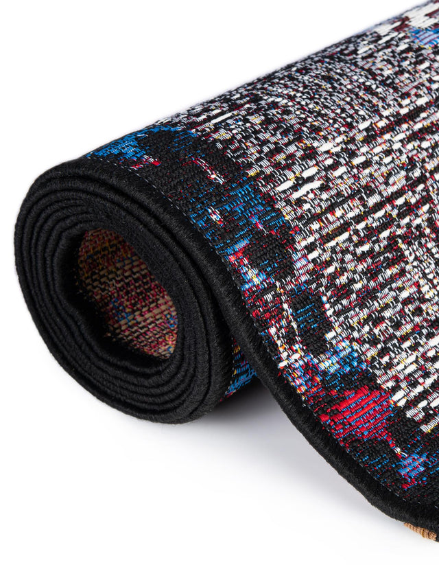 Multicolor 10' x 14' 1 Outdoor Modern Rectangle Area Rug Weather Resistant for Patio, Deck, Terrace, Balcony, Porch 100% Polypropylene Modern Outside Carpet for Sale at Rug Engine