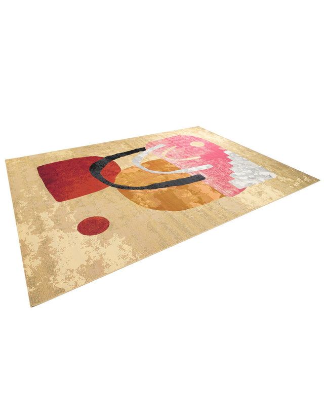 Multicolor 10' x 14' 1 Outdoor Modern Rectangle Area Rug Weather Resistant for Patio, Deck, Terrace, Balcony, Porch 100% Polypropylene Modern Outside Carpet for Sale at Rug Engine