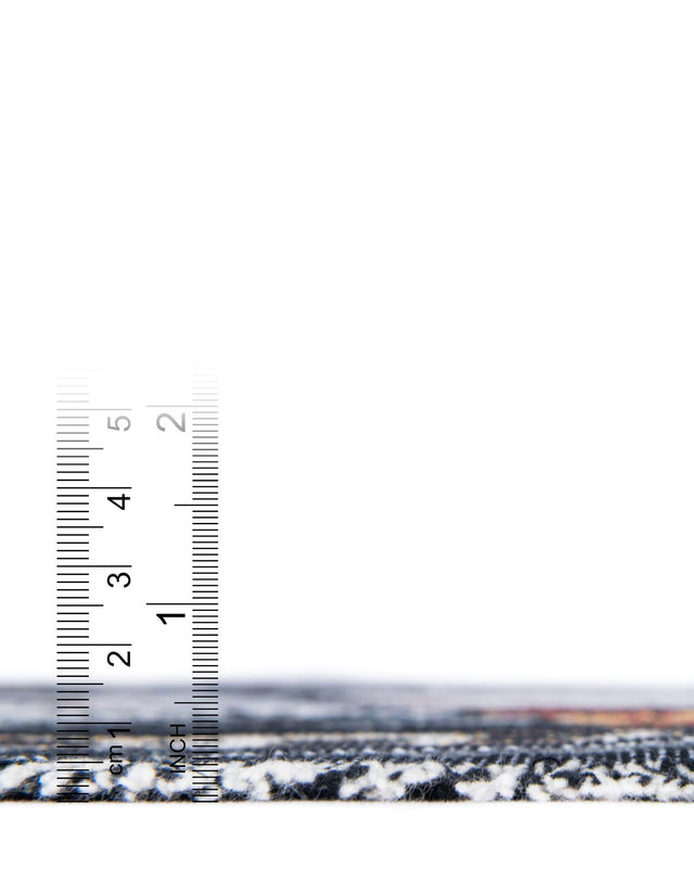 Black and White 4' 6 x 6' Throw Blanket Rectangle Area Rug 100% Cotton Washable Cozy Soft Warm Room Decor Accent Made In USA