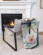 Yellow 4' 6 x 6' Throw Blanket Rectangle Rug