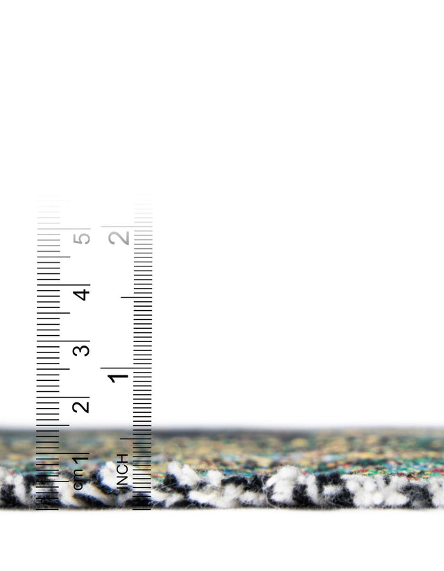 Multicolor 4' 6 x 6' Throw Blanket Rectangle Area Rug 100% Cotton Washable Cozy Soft Warm Room Decor Accent Made In USA