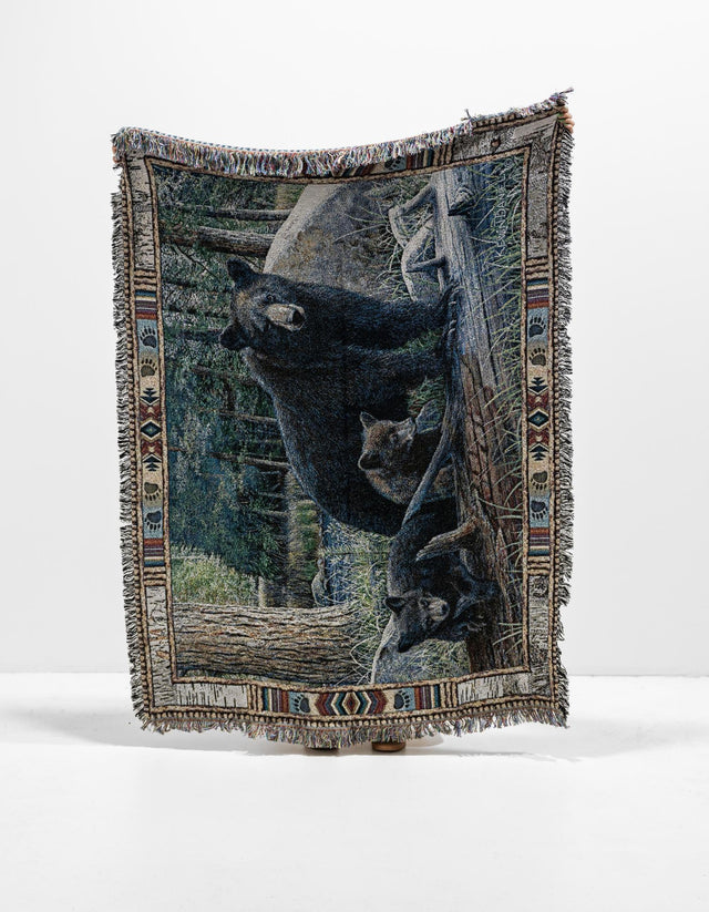 Multicolor 4' 6 x 6' Throw Blanket Rectangle Area Rug 100% Cotton Washable Cozy Soft Warm Room Decor Accent Made In USA